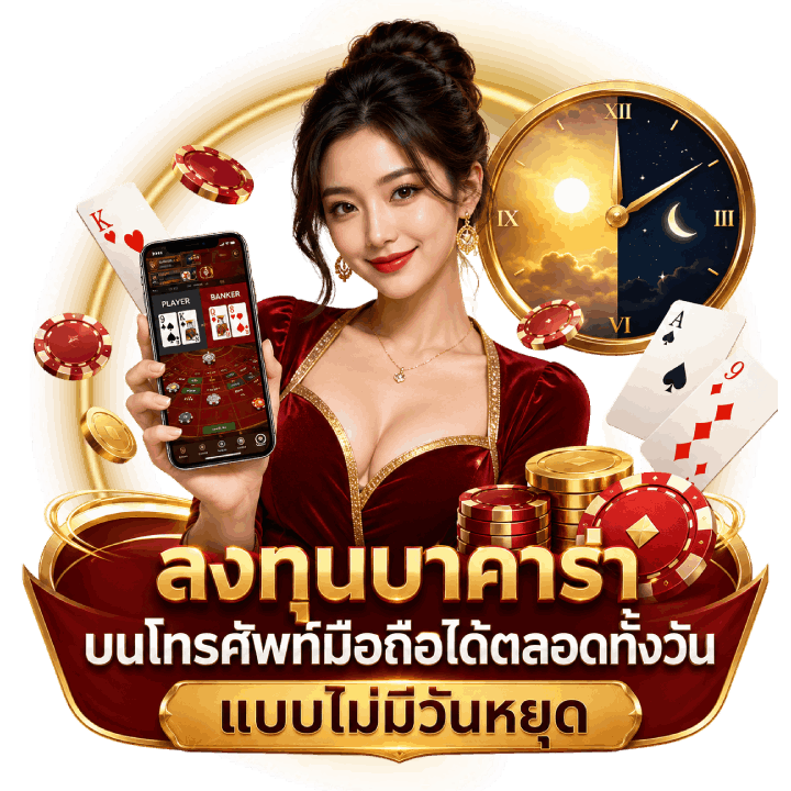 ลงทุนบาคาร่า บนโทรศัพท์มือถือ